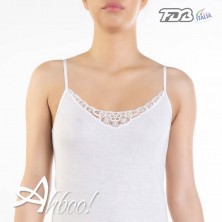 Canotta da donna spallino Lana/Cotone FDB 700 Conf. 3 pz