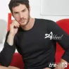 Maglia uomo a manica lunga in cotone felpato Trevi