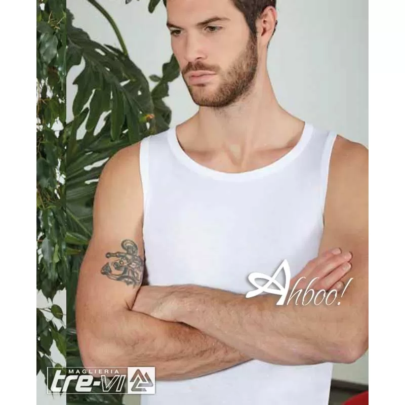 Canottiera intima uomo in cotone Jersey Trevi