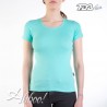 Maglia intima donna cotone mezza manica sfiancata colorata FDB 222