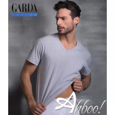 T-shirt uomo easywear collo a V Garda E102 Conf. 6 pz