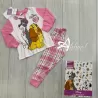 Pigiama bambina Disney invernale Lilli e il Vagabondo tartan