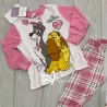 Pigiama bambina Disney invernale Lilli e il Vagabondo tartan