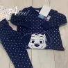 Pigiama bambina Disney invernale la carica dei 101