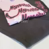 Pigiama donna e da ragazza Morositas pantalone nero scritta glitter