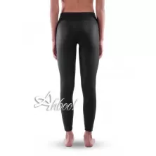 Leggings felpato eco pelle shining glitter Eletta Milano