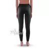 Leggings felpato eco pelle shining glitter Eletta Milano