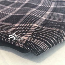 Jadea leggings Principe di Galles filo lurex rosa o nero