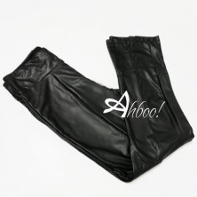 Love And Bra leggings ecopelle invernale termico a trombetta