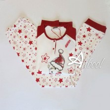 Pigiama da donna Natale Dimensione Danza con orsetto