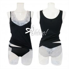 canottiera + coulotte pizzo bianco MagicDream