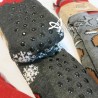 Calza antiscivolo donna Natalizie con renna e Babbo Natale