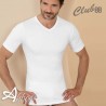 Maglietta intima svollo V cotone Felpato CLUB88 420007