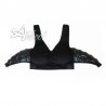 Confort push up reggiseno sportivo senza ferretto con ali in pizzo Bellissima