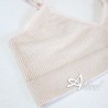 Brassiere senza ferretto reggiseno shiny glitter Bellissima 144