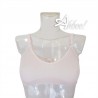 Brassiere rosa senza ferretto reggiseno shiny glitter Bellissima 144