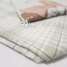 Pigiama donna estivo Minnie Disney pantalone tartan glitter rame