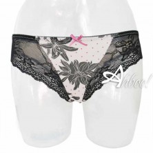 Jadea reggiseno a balconcino + mutandina brasiliana dalie e pizzo Chic