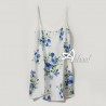 Camicia da notte donna babydoll in fibra mussola floreale MagicDream intimo