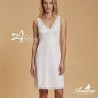 Sottoveste Andra Lingerie 86 scollo a V in pizzo