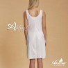 Sottoveste Andra Lingerie 80 scollo V in pizzo