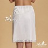 sottogonna intimo donna in microfibra e pizzo bianca nera e seta Andra lingerie