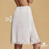 sottogonna in microfibra e pizzo sopra il ginocchio Andra lingerie