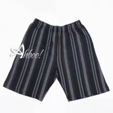 Pigiama uomo pantalone corto stampato righe Enrico Coveri