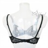Reggiseno a balconcino sfoderato in pizzo E by Papillon armonia schiena