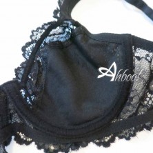 Reggiseno a balconcino sfoderato in pizzo E by Papillon armonia coppa
