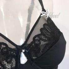 Reggiseno a balconcino in pizzo Lepel Belseno Allure coppe eleganti