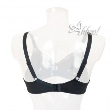 Reggiseno a balconcino in pizzo Lepel Belseno Allure Coppa C e D gancio chiusura schiena