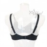 Reggiseno a balconcino in pizzo Lepel Belseno Allure Coppa C e D gancio chiusura schiena