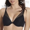 Reggiseno bralette nero o avorio in pizzo elasticizzato Selene intimo sposa