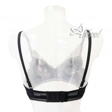 Reggiseno senza ferretto in pizzo bralette nera Selene intimo donna
