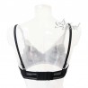 Reggiseno senza ferretto in pizzo bralette nera Selene intimo donna