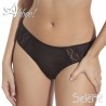 mutande donna tulle trasparente e microfibra Selene intimo