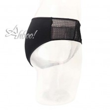 Slip donna tulle nero Selene