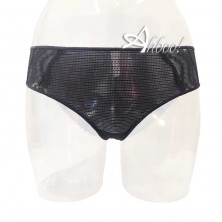 Slip donna tulle nero Selene intimo