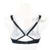 Reggiseno schiena incrociata senza ferretto a vela Gios