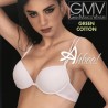 Reggiseno Push Up in cotone GMV Stella green Cotton