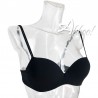 reggiseno balconcino a cuore in cotone