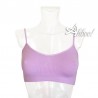 Brassiere intimo in microfibra colorate made in Italy rosa scuro
