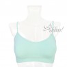 Brassiere donna in microfibra colorate made in Italy verde chiaro