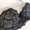 Jadea reggiseno a balconcino + mutande in pizzo bicolore