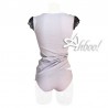 Jadea canottiera intima + slip con pizzo bicolore 4434