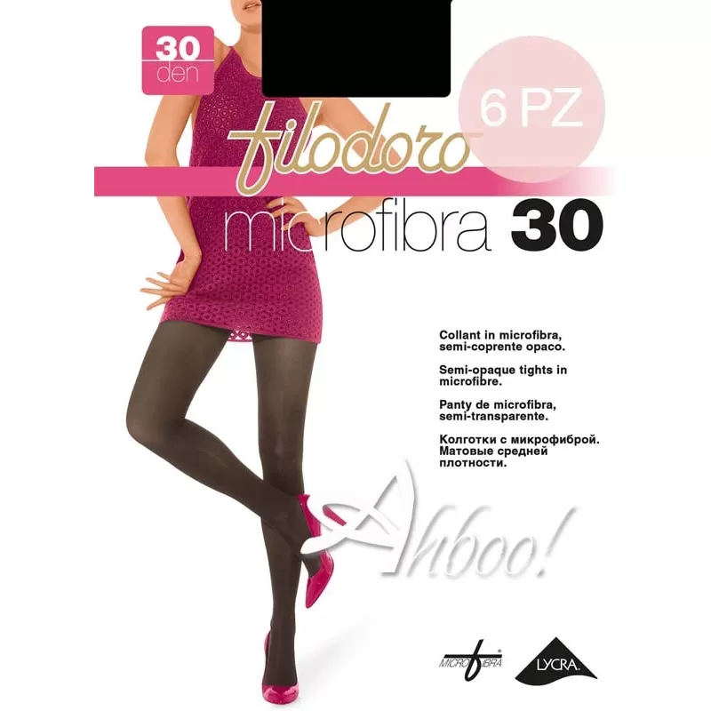 Collant donna Filodoro Microfibra 30 6PZ
