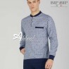 Giacca pigiama uomo invernale orsetti Bip Bip 7020