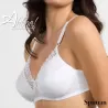 Reggiseno in cotone pizzo macramè SPIMAN 302