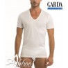Maglia uomo filo di scozia collo V profondo Garda 0036 conf. 3 pz